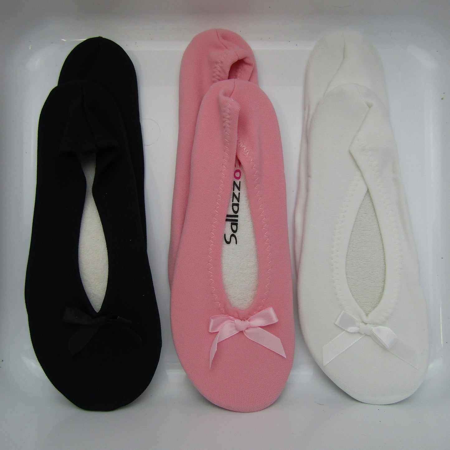 Adult Slippers Plain Bows
