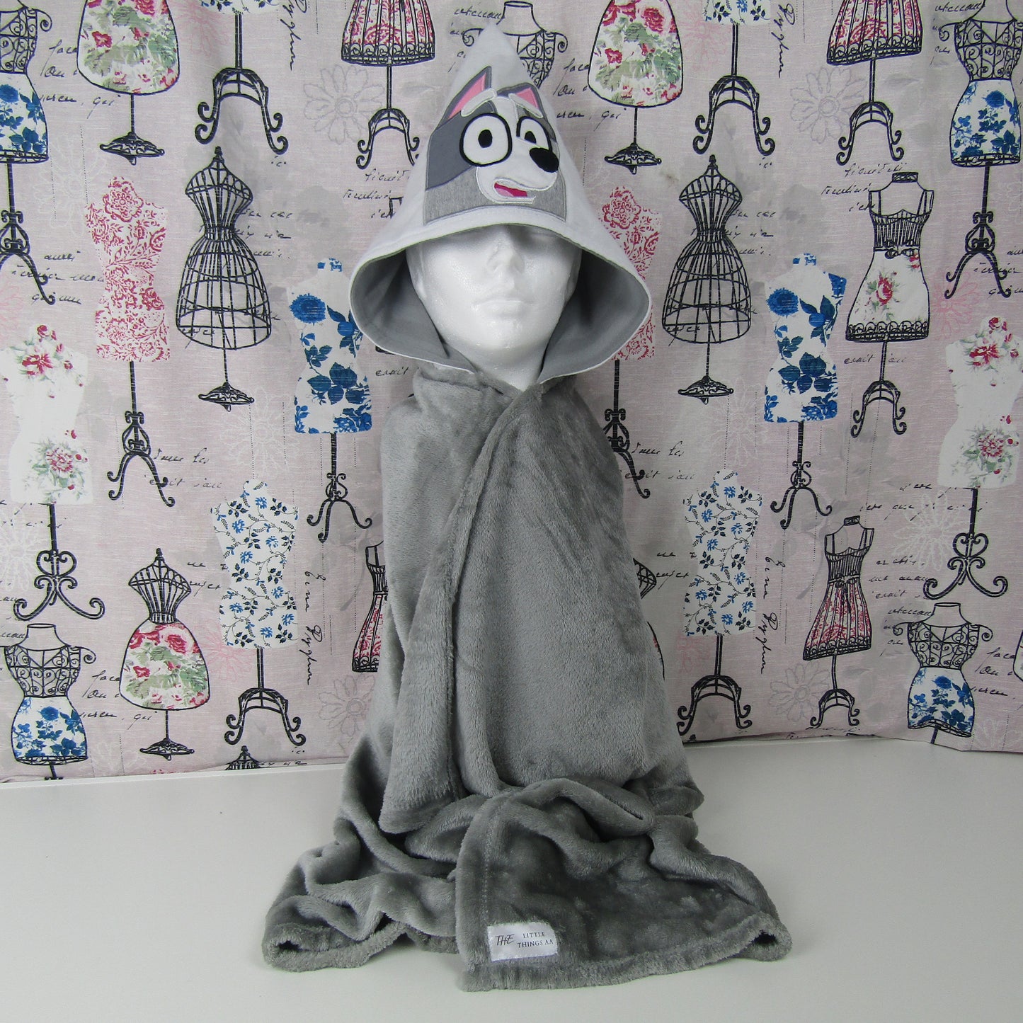 Character Hooded Blanket/Children's Hooded Blanket/Children's Hooded Comfy Blanket/Children's Hooded Throw