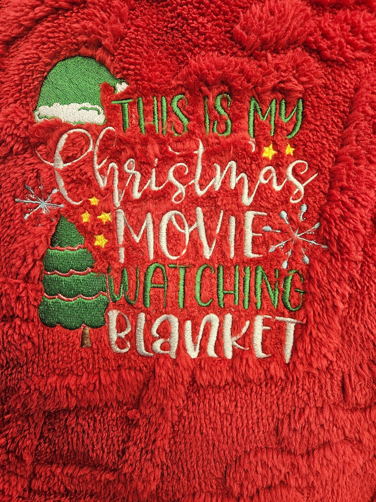 🎄 Christmas Movie Watching Blanket – Cozy Up for the Holiday Season! 🎬