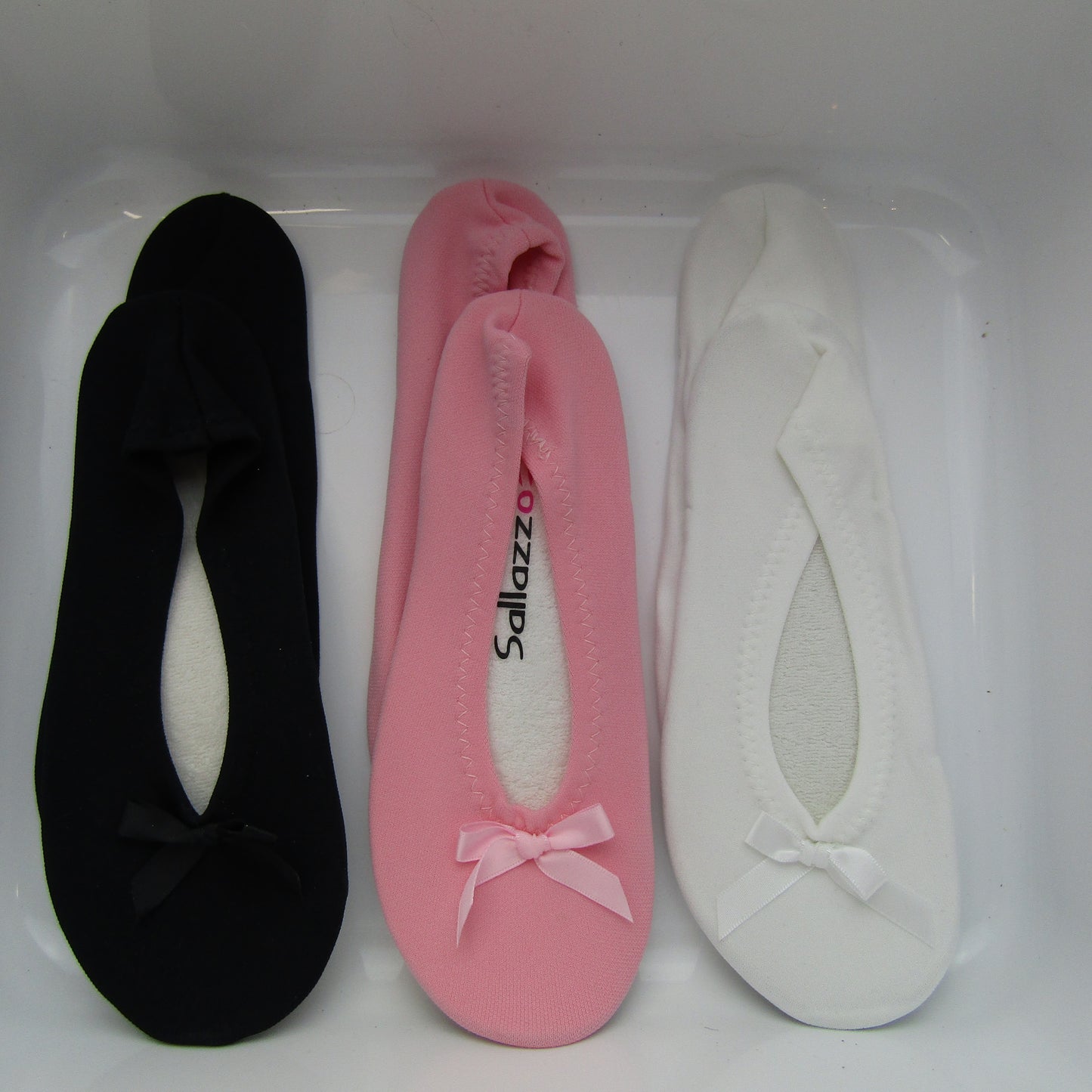 Children's Slippers Plain Bows
