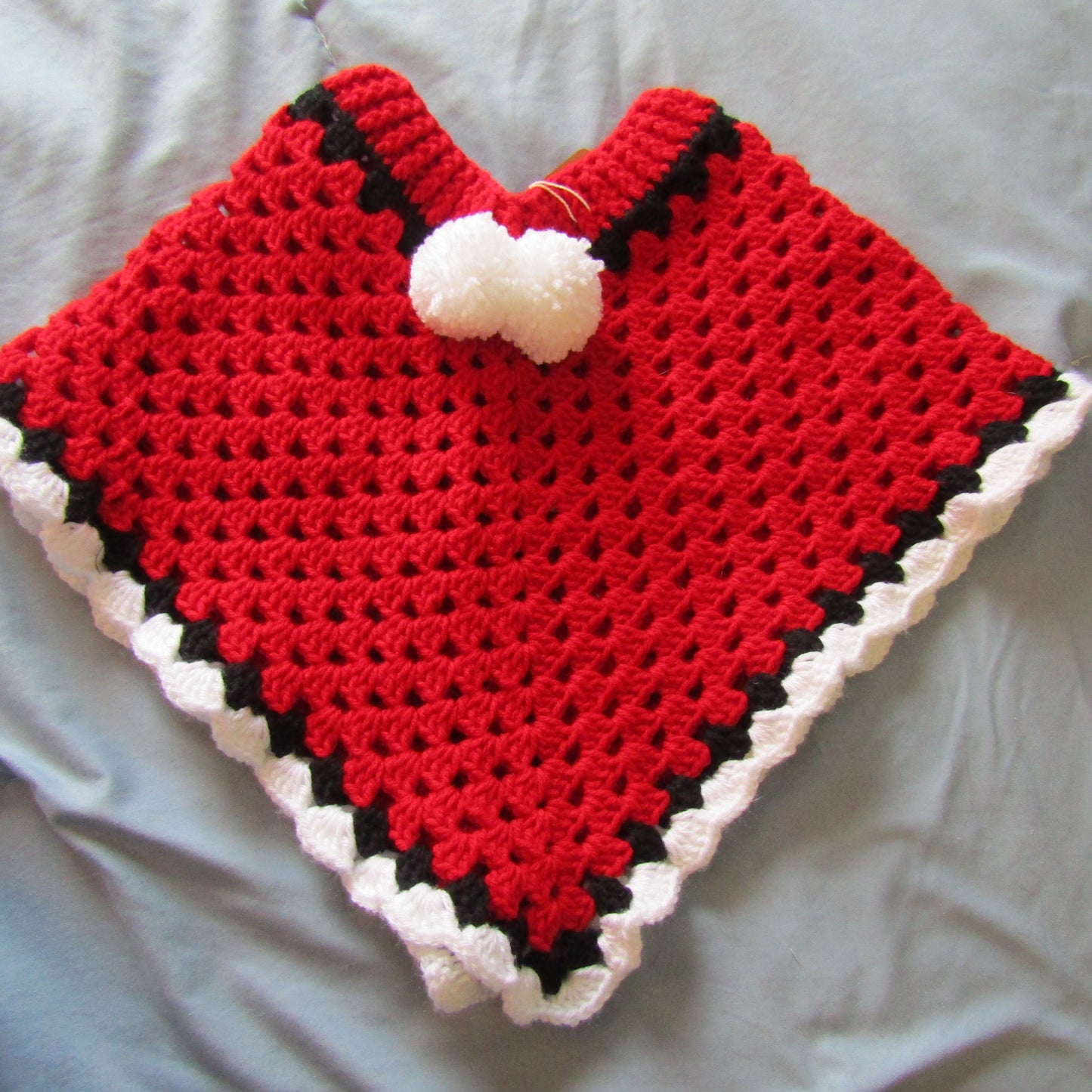 Crocheted Poncho/Kids Poncho/Children's Poncho