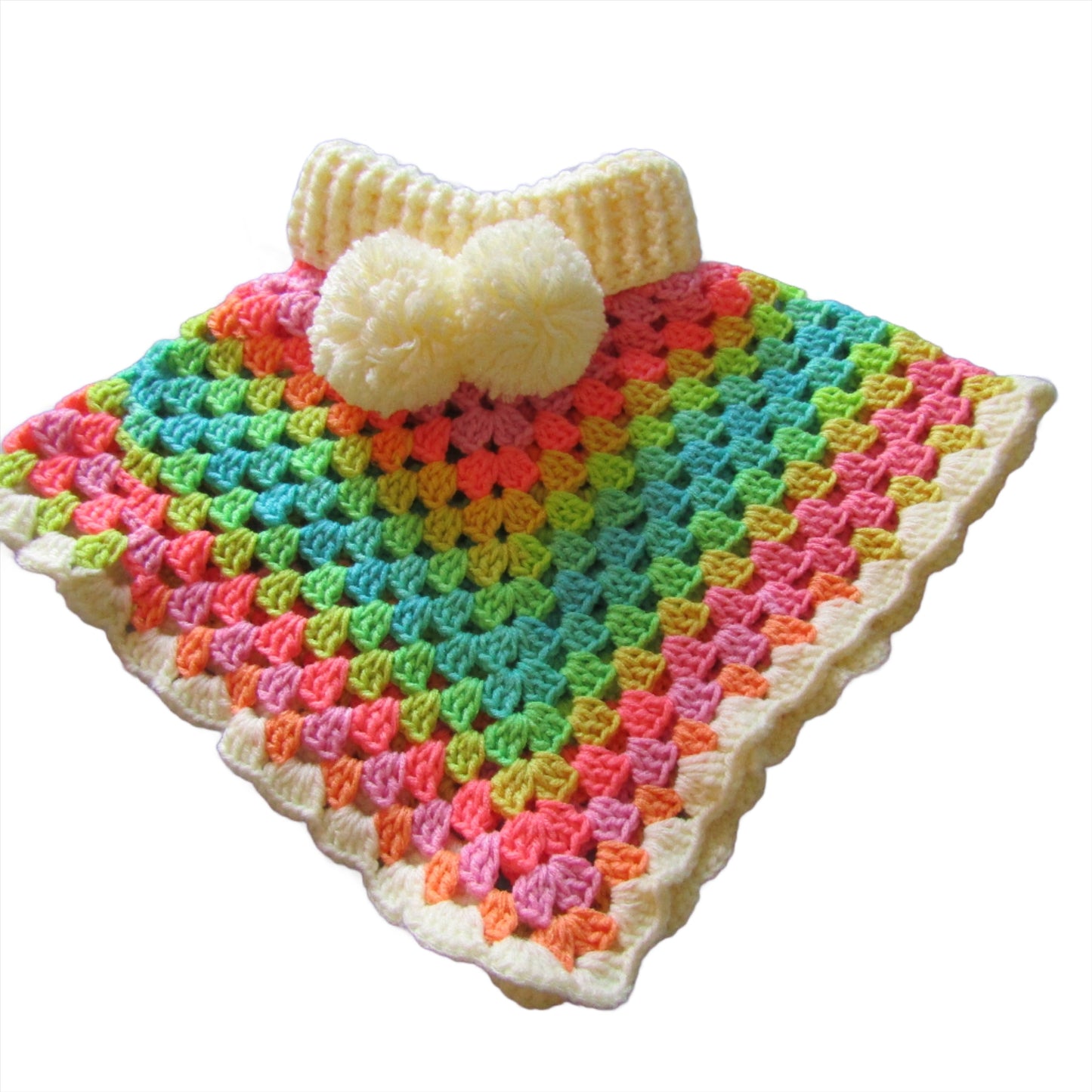 Crocheted Poncho/Kids Poncho/Children's Poncho