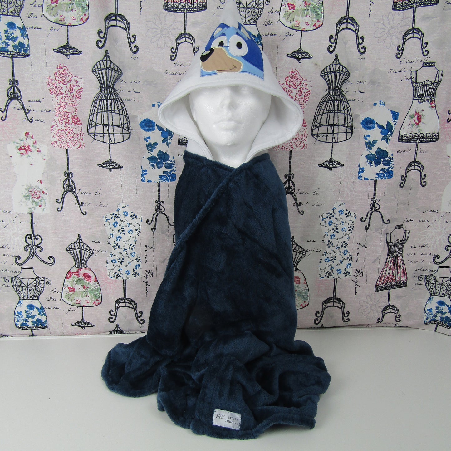 Character Hooded Blanket/Children's Hooded Blanket/Children's Hooded Comfy Blanket/Children's Hooded Throw