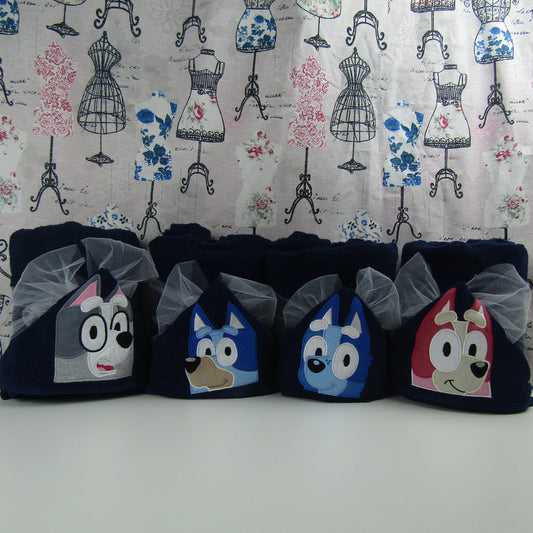 Character Hooded Towels/Bluey Hooded Towel/Children's Hooded Towel/Toddler Hooded Towel/Bingo Hooded Towel/Muffin Hooded Towel/Socks Hooded Towel