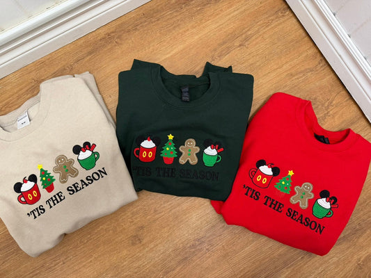 Christmas themed sweatshirt