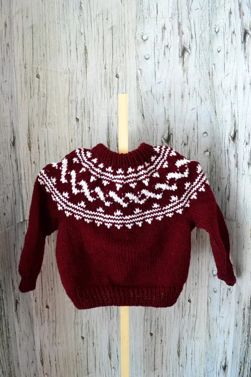 Handknitted Sweaters/Children Sweaters/Kids Sweaters/Toddler Sweaters/Fair Isle Sweaters