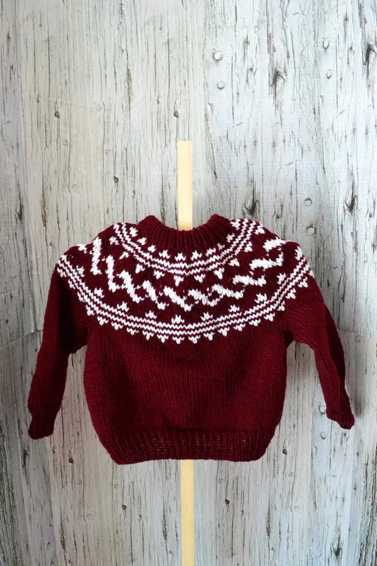 Handknitted Sweaters/Children Sweaters/Kids Sweaters/Toddler Sweaters/Fair Isle Sweaters