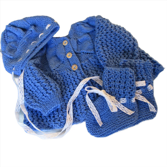 Knitted Baby Set/Baby Knitted Sweater Set/Infant Sweater Set/Sweater Set
